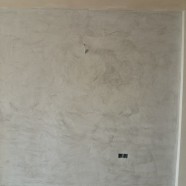 Acabado pared pintura